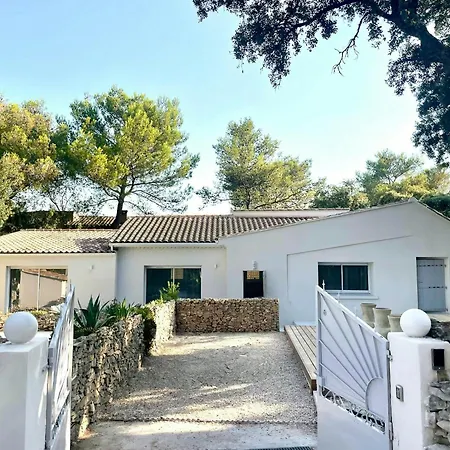 بيت للعطل Mazet With Pool In Garrigue نيم